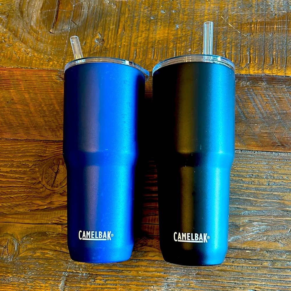 Lot of 2 NWT Camelbak Water Bottles with Straw